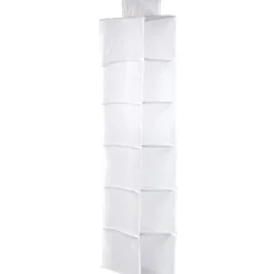 Gifi Rangement|Range chaussures 6 compartiments blanc