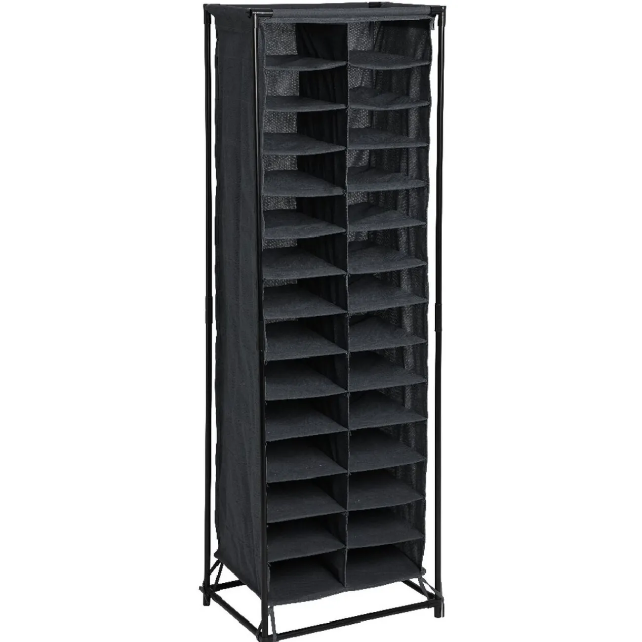 Gifi Rangement|Range chaussures 18 paires noir