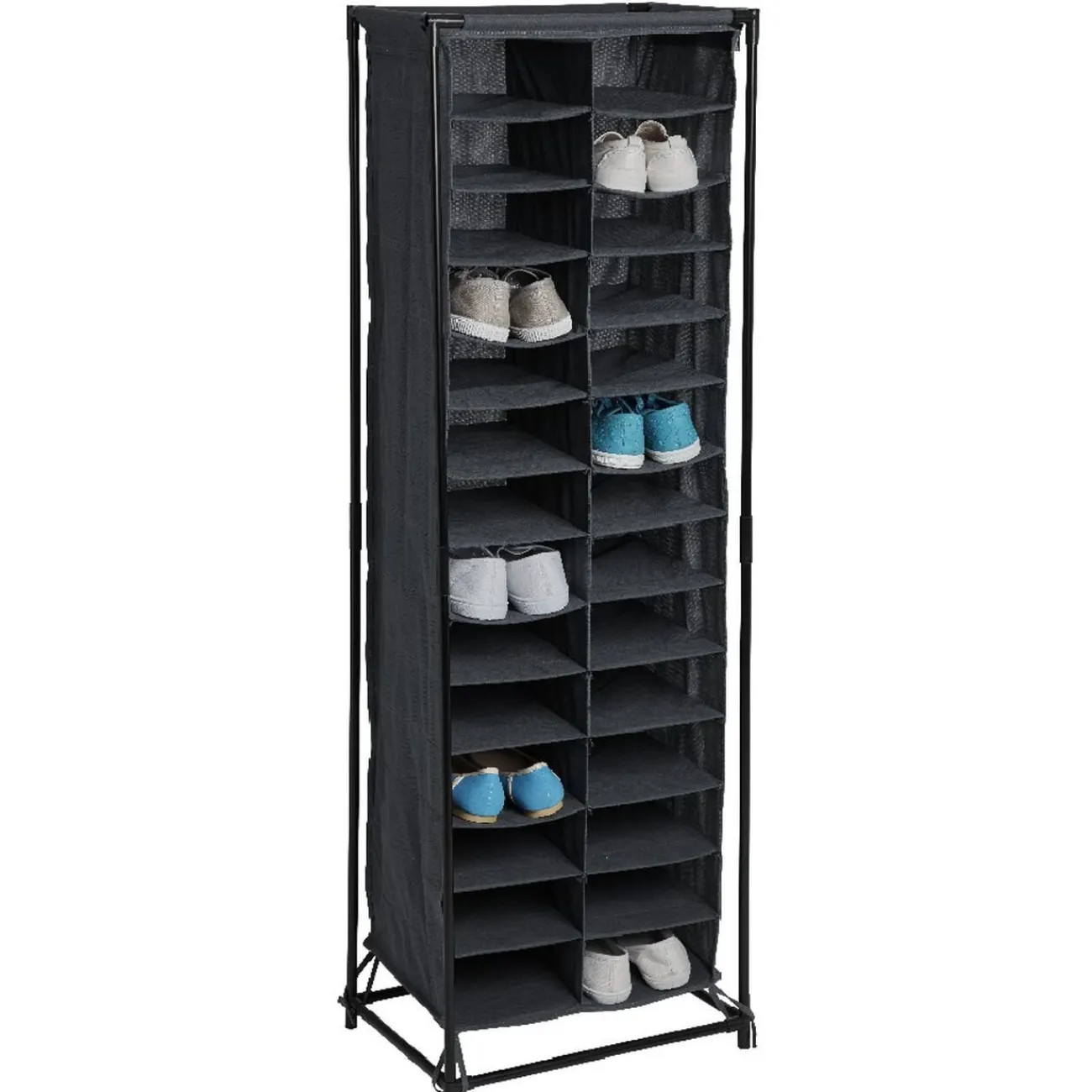 Gifi Rangement|Range chaussures 18 paires noir