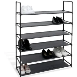 Gifi Rangement|Range chaussures 18 paires 86,5x29xH107cm