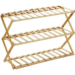 Gifi Rangement|Range chaussures en bambou