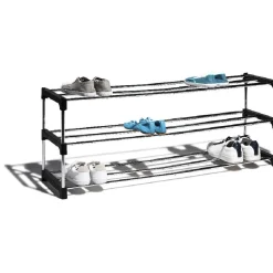 Gifi Rangement|Range chaussures extensible noir et gris