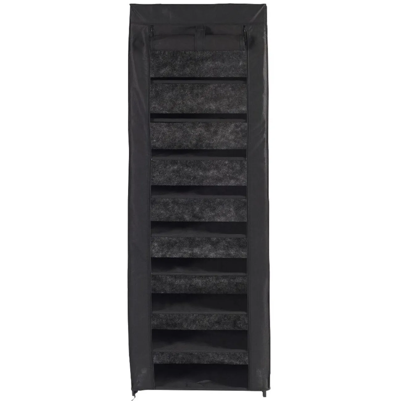 Gifi Rangement|Range chaussures noir 30 paires 10 niveaux