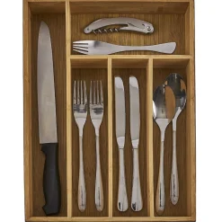 Gifi Range couvert en bambou naturel