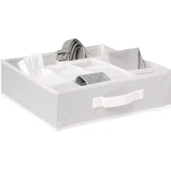 Gifi Rangement|Range sous vêtements 16 compartiments blanc