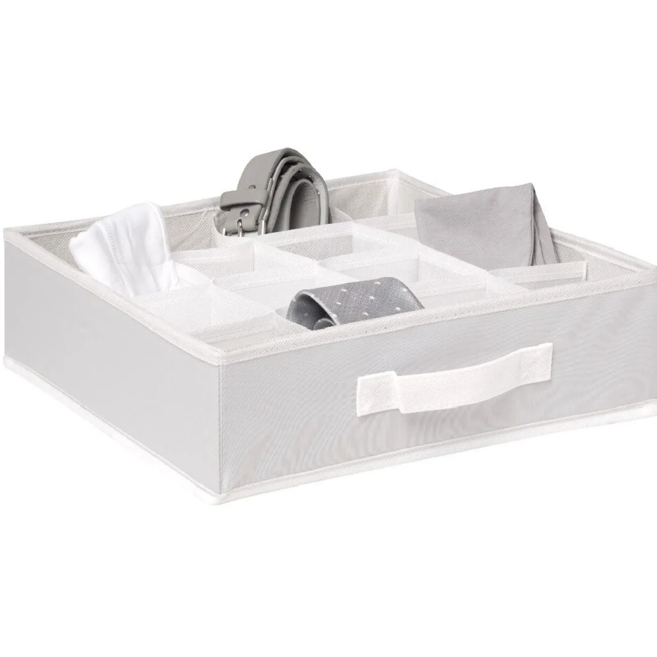 Gifi Rangement|Range sous vêtements 16 compartiments blanc