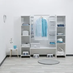 Gifi Rangement|Range vêtements 6 compartiments