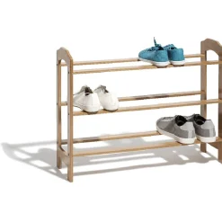 Gifi Rangement|Range-chaussures bambou 9 paires