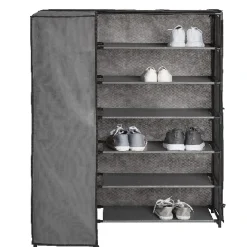 Gifi Rangement|Range-chaussures d'angle gris