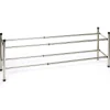 Gifi Rangement|Range-chaussures extensible métal chromé