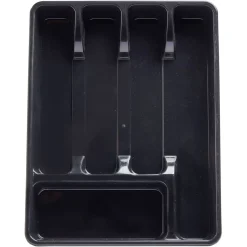 Gifi Range-couverts plastique noir