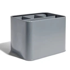 Gifi Rangement couverts fer gris 17x13xH12cm