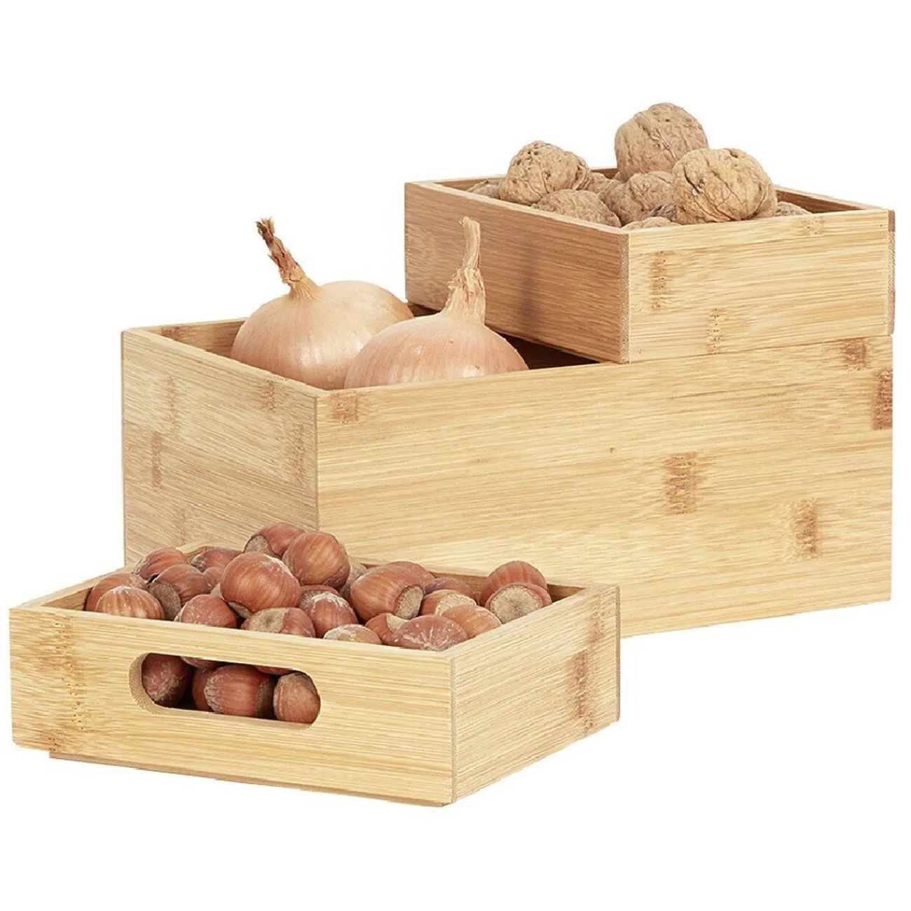 Gifi Rangement|Rangement de cuisine superposable x 3