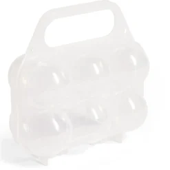 Gifi Rangement frigo pour oeuf polypropylène blanc transparent