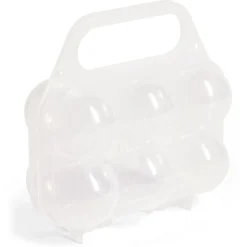 Gifi Rangement frigo pour oeuf polypropylène blanc transparent