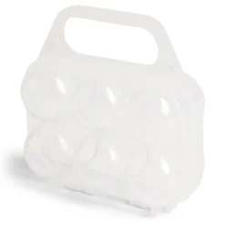Gifi Rangement frigo pour oeuf polypropylène blanc transparent