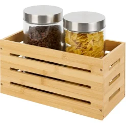 Gifi Rangement pliable en bambou 31x15xH15cm