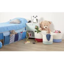 Gifi Rangement|Rangement pour lit enfant avec 5 poches