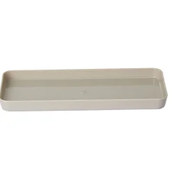 Gifi Aménagement Salle De Bain^Rangement pour tiroir plastique taupe