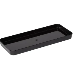 Gifi Aménagement Salle De Bain^Rangement pour tiroir plastique noir