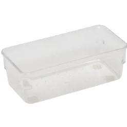 Gifi Aménagement Salle De Bain^Rangement transparent pour tiroir 5 compartiments