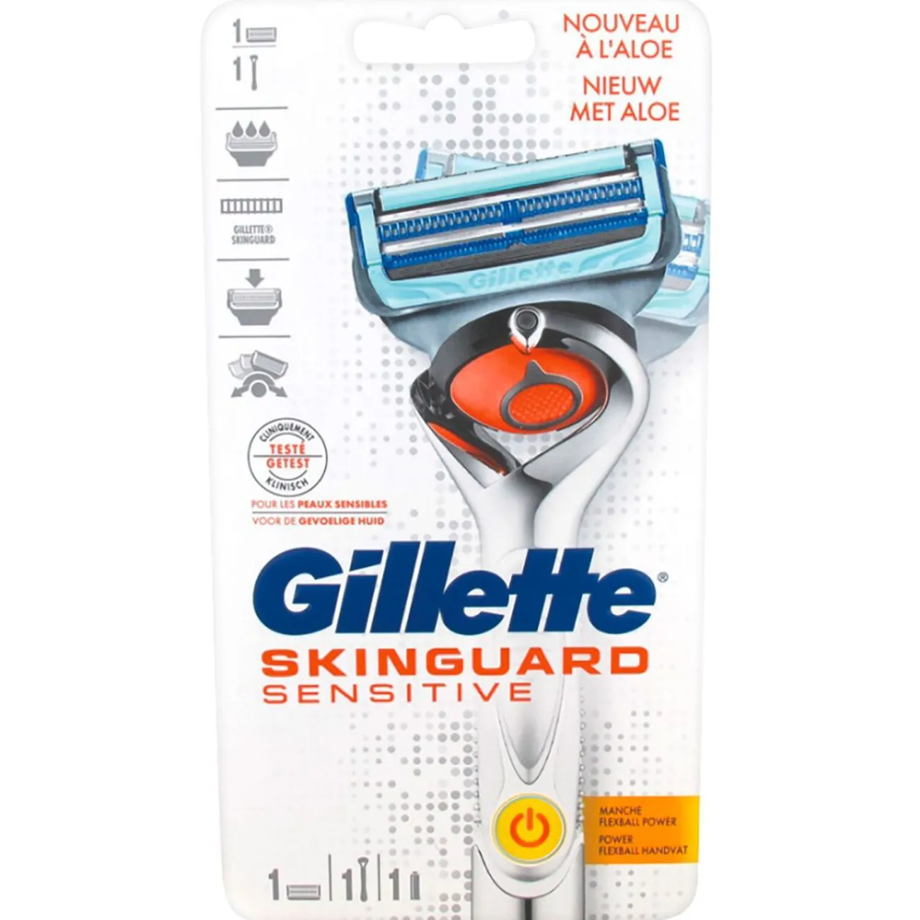 Gifi Beauté^Rasoir Gillette Sensitive Skinguard