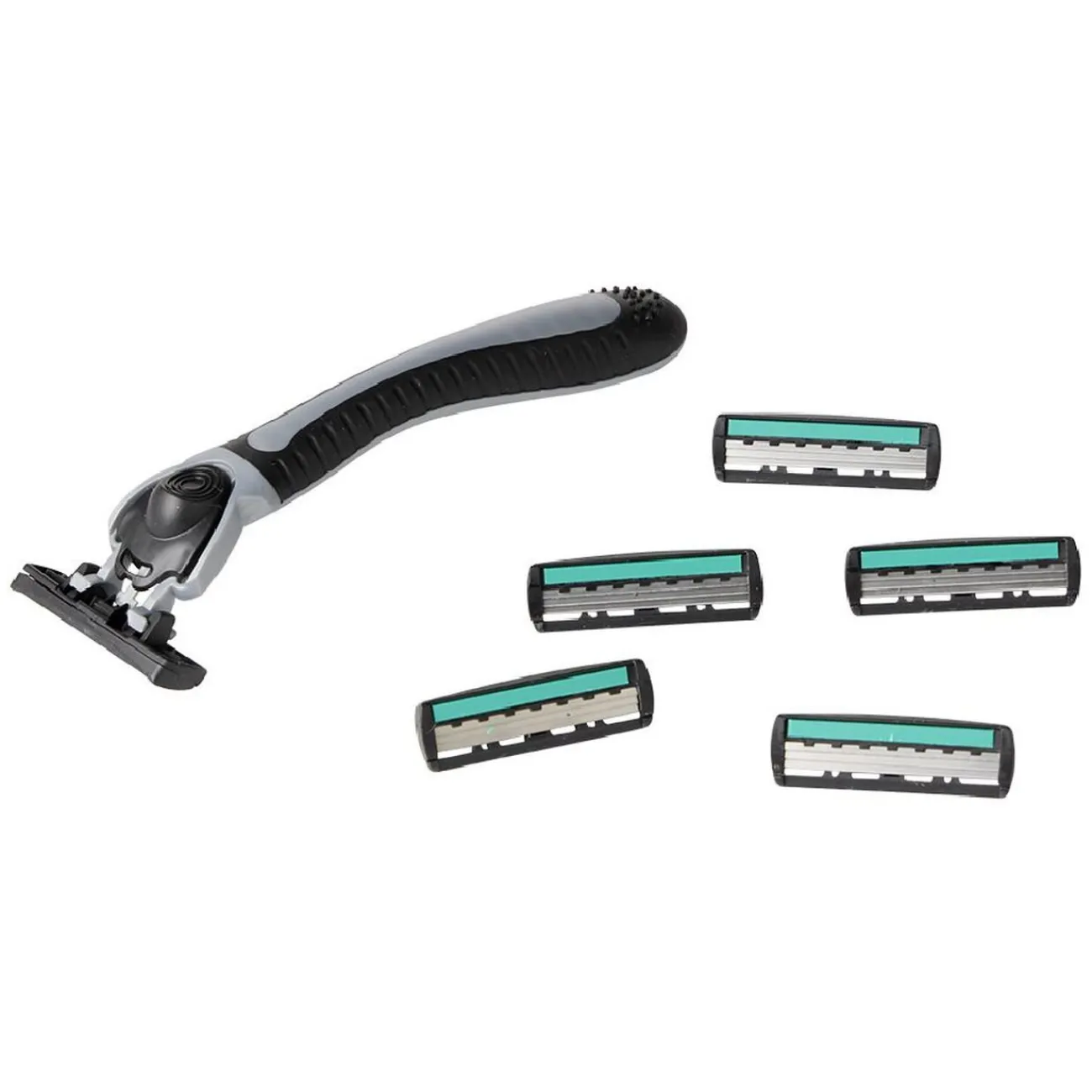 Gifi Beauté^Rasoir homme avec 20 recharges 3 lames