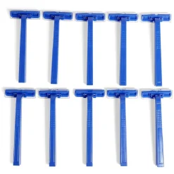 Gifi Beauté^Rasoir jetable 2 lames Money Shaver bleu x10