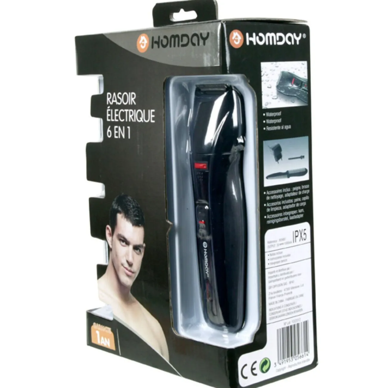 Gifi Beauté^Rasoir électrique 6 en 1