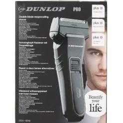 Gifi Beauté^Rasoir électrique sans fil doubles lames rechargeable