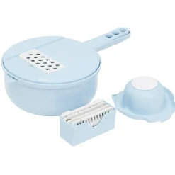 Gifi Récipient 6-en-1 avec passoire et accessoires de coupe