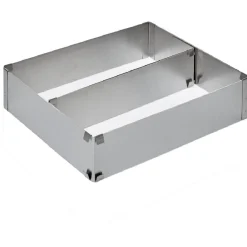 Gifi Rectangle à pâtisserie extensible inox