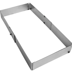 Gifi Rectangle à pâtisserie extensible inox