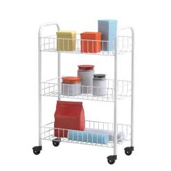 Gifi Resserre à légumes blanc 3 paniers