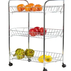 Gifi Resserre à roulettes 3 étages