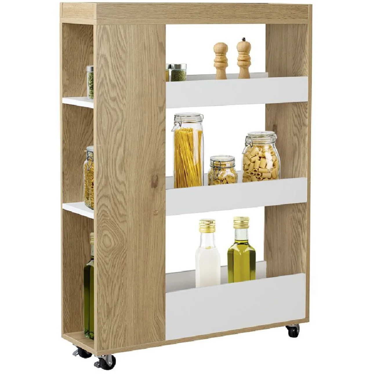 Gifi Resserre à roulettes Kitchen