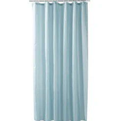 Gifi Aménagement Salle De Bain^Rideau de douche bleu clair