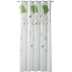 Gifi Aménagement Salle De Bain^Rideau de douche design nature