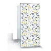 Gifi Equipement Douche^Rideau de douche motif citron jaune et bleu Sunflow 180xH200cm
