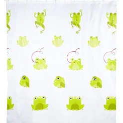 Gifi Equipement Douche^Rideau de douche motif grenouilles