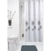 Gifi Aménagement Salle De Bain^Rideau de douche motif pissenlits