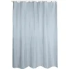 Gifi Equipement Douche^Rideau de douche polyester bleu 180x200 cm