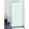 Gifi Equipement Douche^Rideau de douche rayure blanc et vert