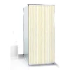 Gifi Equipement Douche^Rideau de douche rayure jaune et blanc Sunflow 180xH200cm