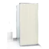 Gifi Equipement Douche^Rideau de douche uni beige 180x200cm
