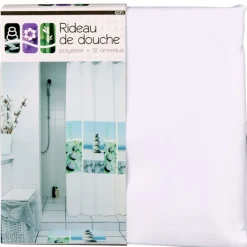 Gifi Aménagement Salle De Bain^Rideau de douche zen