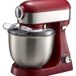 Gifi Robot pâtissier Cuisilux 4 en 1 gris et rouge 5 L