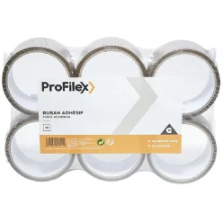 Gifi Colle Et Adhésif^Rouleau adhésif marron x6