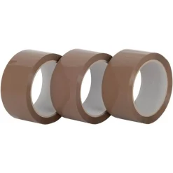 Gifi Colle Et Adhésif^Rouleau ruban adhésif marron Fix-o-Moll x3