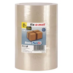 Gifi Colle Et Adhésif^Rouleau ruban adhésif transparent Fix-o-Moll x3